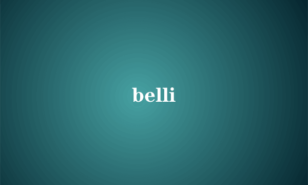 belli