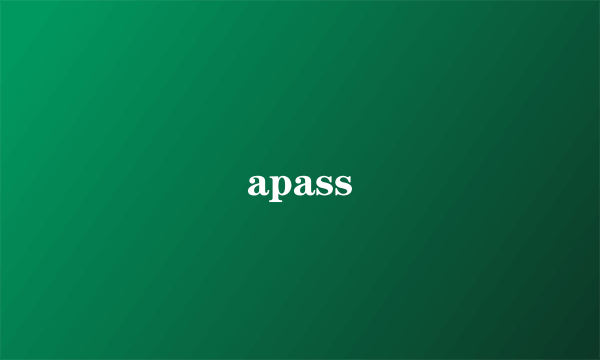 apass