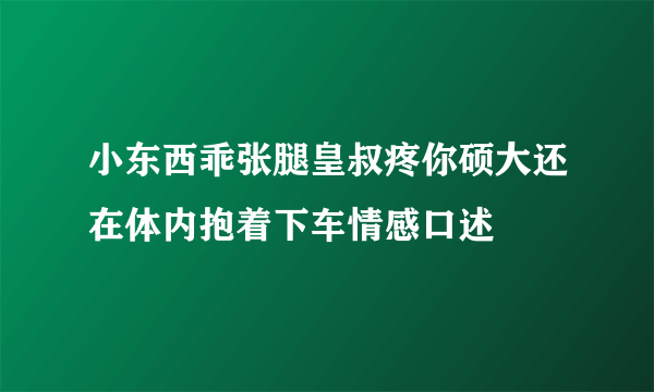 小东西乖张腿皇叔疼你硕大还在体内抱着下车情感口述