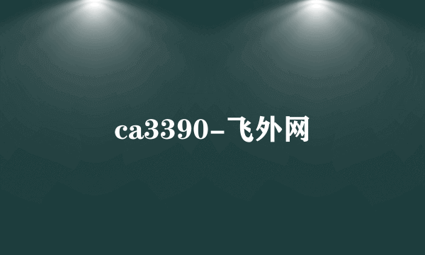 ca3390-飞外网