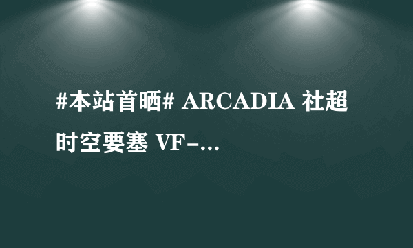 #本站首晒# ARCADIA 社超时空要塞 VF-1S 骷髅机 带SSP太空包