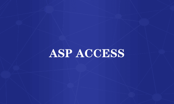 ASP ACCESS