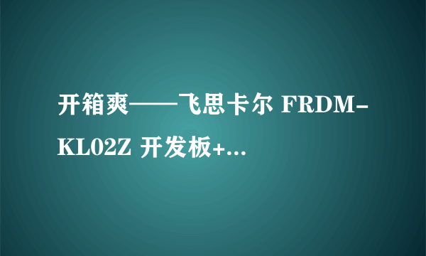 开箱爽——飞思卡尔 FRDM-KL02Z 开发板+Mini Dock板开箱