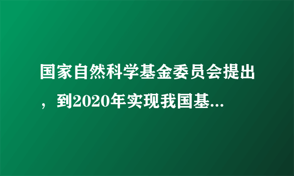 国家自然科学基金委员会提出，到2020年实现我国基础研究与发达国家相比“总量并行”“贡献并行”“源头并行”的目标。这体现了意识活动具有（　　）A.目的性B. 自觉选择性C. 主动创造性D. 预见性