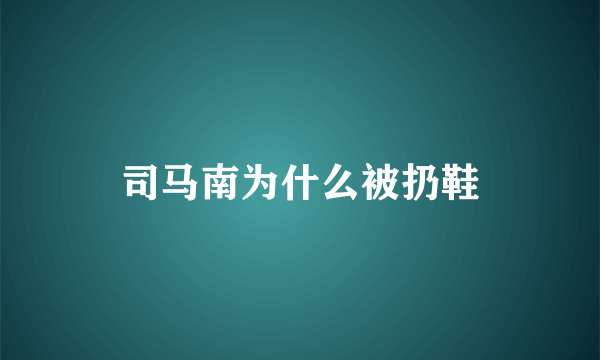 司马南为什么被扔鞋