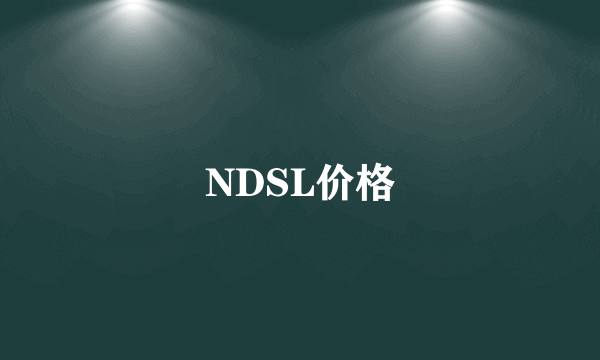 NDSL价格