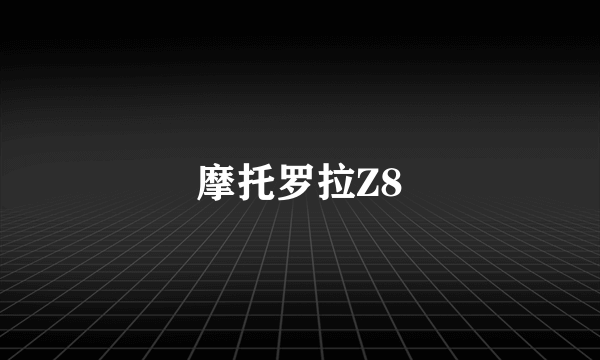 摩托罗拉Z8