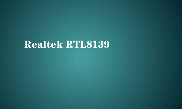 Realtek RTL8139