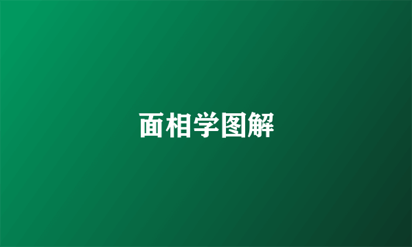 面相学图解