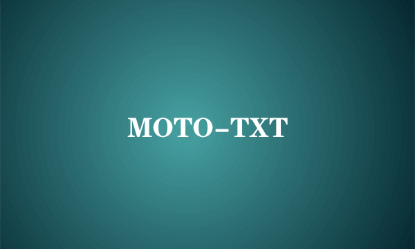 MOTO-TXT