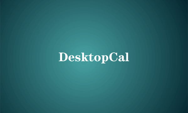 DesktopCal