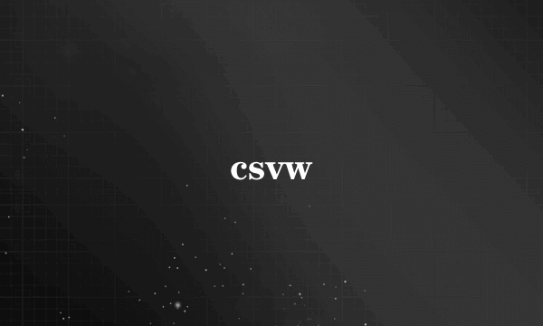 csvw