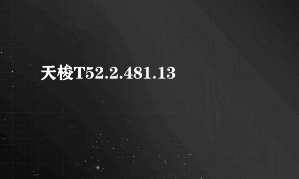 天梭T52.2.481.13